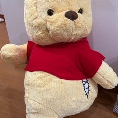 プーさんの大きいぬいぐるみ
