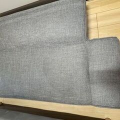 お譲り先決まりました　Lowya ソファ グレー　お譲りします♪の画像