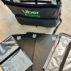 【決まりました】ウーバーイーツ　バッグの画像