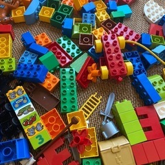 LEGO レゴ　デュプロ　いっぱい　約300パーツの画像