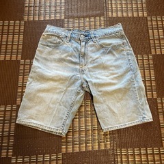 リーバイス505 W32ハーフパンツ 未使用