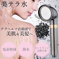 好評のシャワーヘッド　テラヘルツ有効波『美テラ水』　在庫特価販売