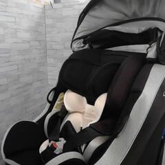 アップリカ　クルリラモアレ　ブラック　シートベルト　ISOFIX...