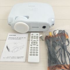 【ジャンク品】crenova マルチメディア ホームエンターテイメントビデオプロジェクター の画像