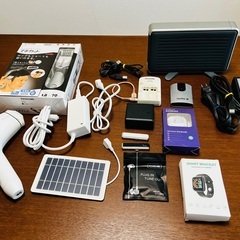 ジャンク・中古家電まとめて無料（バリカン、外付けHDDなど）パーツ取りにおすすめ
