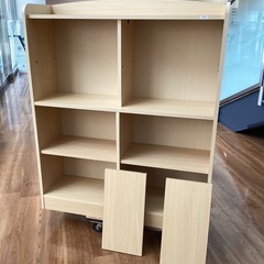 多目的収納棚【町田市再生家具】　250366の画像