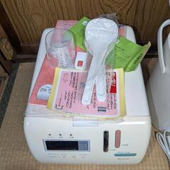 未使用の炊飯器、電気ポット、電気クッキングヒーターを無償でお譲りいたします。の画像