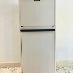 ２段　分別ゴミ箱　キャスター付き　