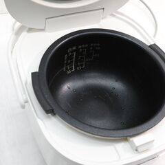 ◆　シャープ 炊飯器 3合 一人暮らし マイコン パン調理機能 ホワイト KSCF05BW KS-CF05B-W 2020年　2024年製　#31558◆の画像