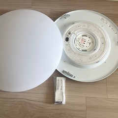 お譲り先決定しました)【8畳用】LED シーリングライト　リモコ...
