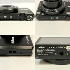 Nikon COOLPIX S7000 コンデジ コンパクトデジタルカメラ コンパクトカメラ ニコン 中古の画像