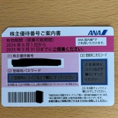ANA 株主優待券
