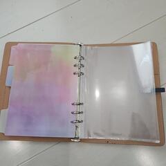 6つ穴　バインダー　手帳の画像