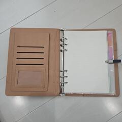 6つ穴　バインダー　手帳の画像