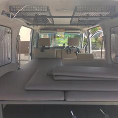 ダイハツ　アトレーワゴン　車中泊の画像