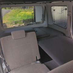 ダイハツ　アトレーワゴン　車中泊の画像