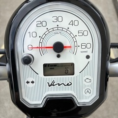 【新古車】YAMAHA（ヤマハ）vino(ビーノ）50cc 
原付バイク　登録のみ0km の画像