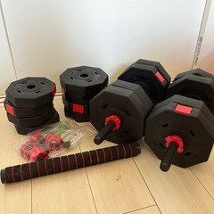 【取引決定しました】筋トレセット(ベンチ＋ダンベル)の画像