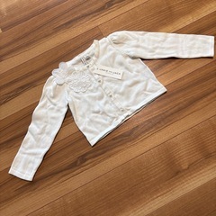 新品！日本未発売！Janie and Jack ホワイトカーディ...