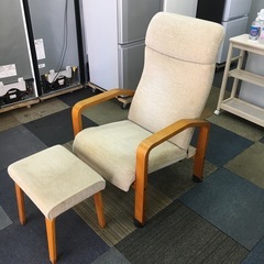 1人用ソファー／オットマン付き