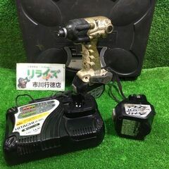 日立 WH14DMRL コードレスインパクトドライバー フルセッ...