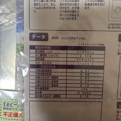 防犯、飛散防止、uvカットフィルム2枚入りの画像