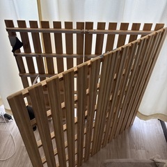 折り畳み式すのこ　シングルサイズ　