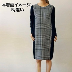【着画イメージ有】PUPULA ププラ 切り替え ワンピース　チ...