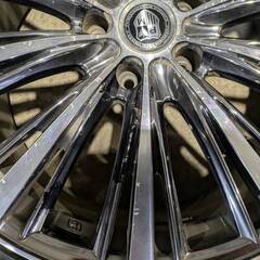 245/40R19　アルミホイール　１９×８Ｊ　＋４３　１１４　５Ｈの画像