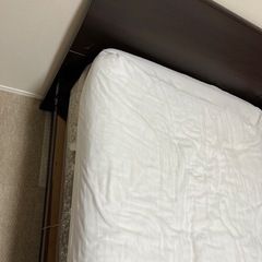 2台 : ロフトベッド　耐700kg、下収納シングルベッドの画像
