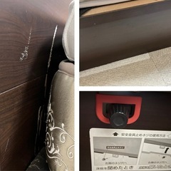 2台 : ロフトベッド　耐700kg、下収納シングルベッドの画像