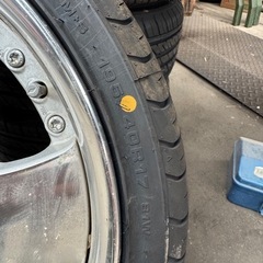 WORKホイールタイヤセットの画像