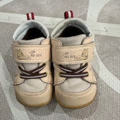 13.5EEcm moonstar プーさんスニーカーの画像