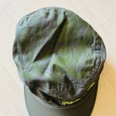メンズ 帽子 ジェットキャップ ジェット帽 ミリタリーキャップ グリーンの画像