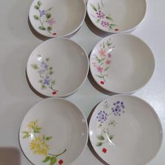 市田ひろみ 草木庵  小皿６枚セット