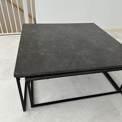 LOWYA 大理石柄　ローテーブルの画像