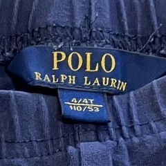 Polo Ralph Lauren ネイビーレギンス 4/4T 110の画像