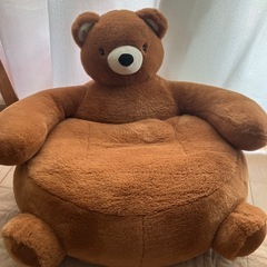くま座椅子