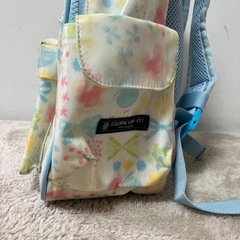 かわいいパステルカラー　女の子向けリュックの画像