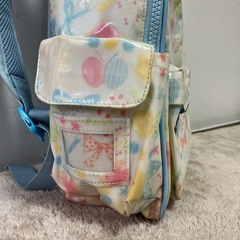 かわいいパステルカラー　女の子向けリュックの画像