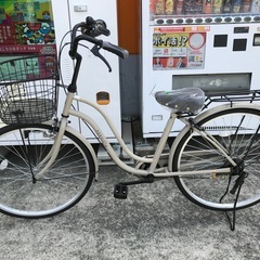 S-tech/PERSISTA 26インチシティサイクル/ベージ...