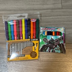 【確定】水性ペン　色鉛筆　セット