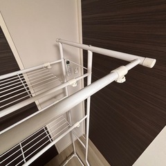 IKEA ランドリーラック 白の画像