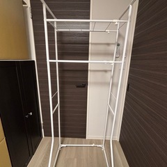 IKEA ランドリーラック 白