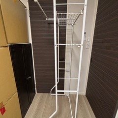 IKEA ランドリーラック 白の画像