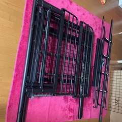 組み立て式宮台付きロフトベッド