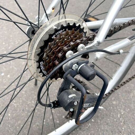 Grandir/グランディール ロードバイク 700C×28 3×7段変速 シルバー 27