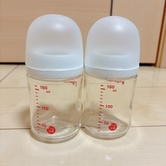 【セット】コンビ 除菌じょーず ピジョン哺乳瓶2本 ほほえみらくらくキューブの画像