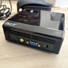 Acer K10 プロジェクター ソフトケース 電源コード セット PSV0808 小型 軽量　ホームシアター ビジネスの画像