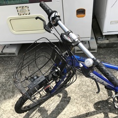 [商談中] あさひ/DRIDE/子供/24インチ/SUF004124/青　※スピードメーター動きませんの画像